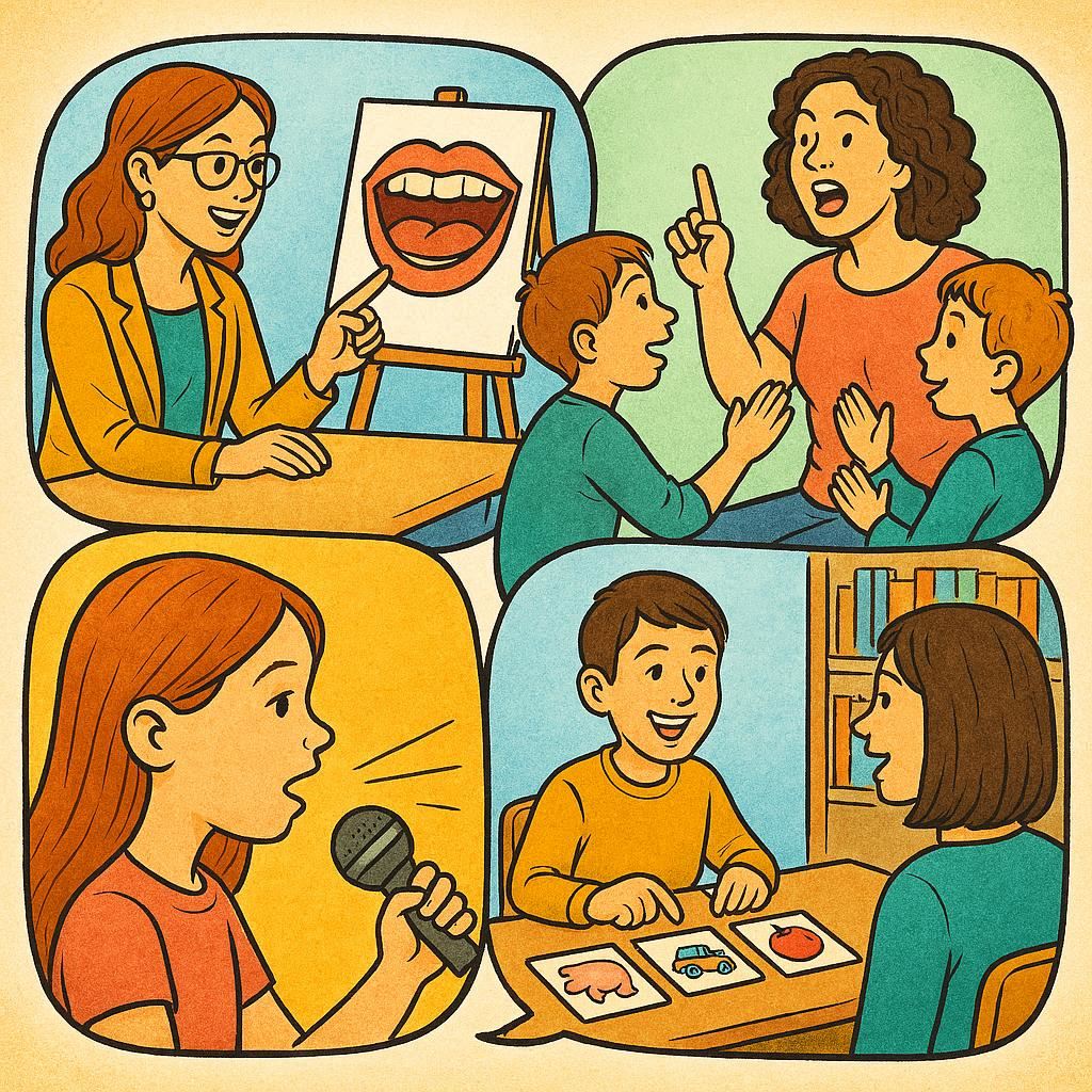 Методы и формы работы над устной речью