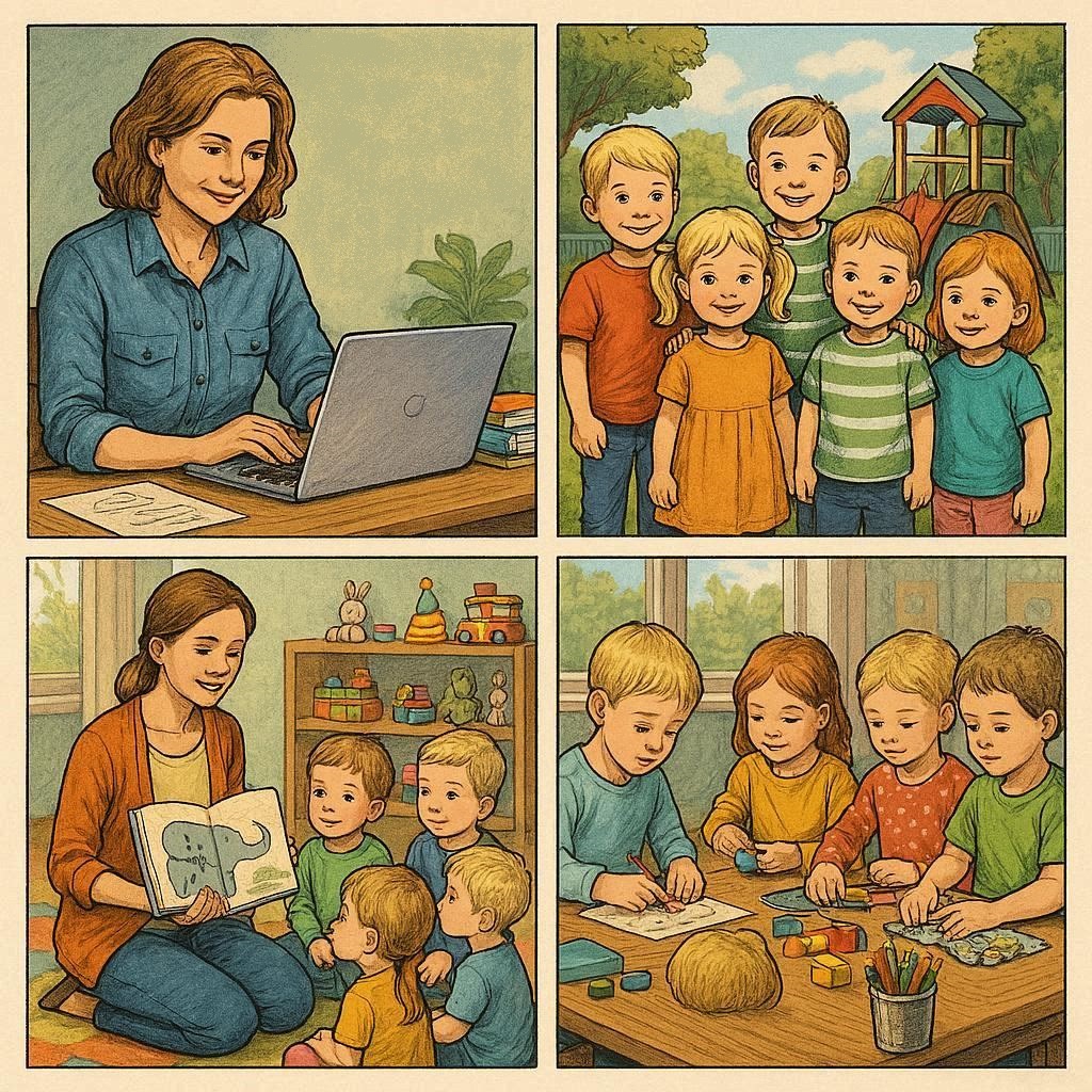 Основные моменты, способствующие развитию детей и формированию образовательного содержания в управлении детским садом