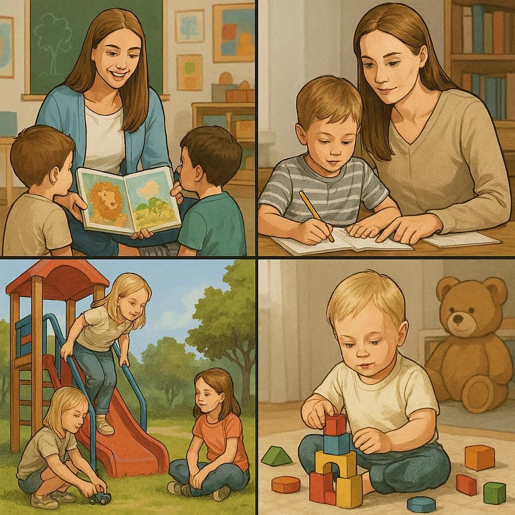 Важность дошкольного образования и эффективные подходы: методы домашнего обучения и роль игры в зависимости от этапов развития