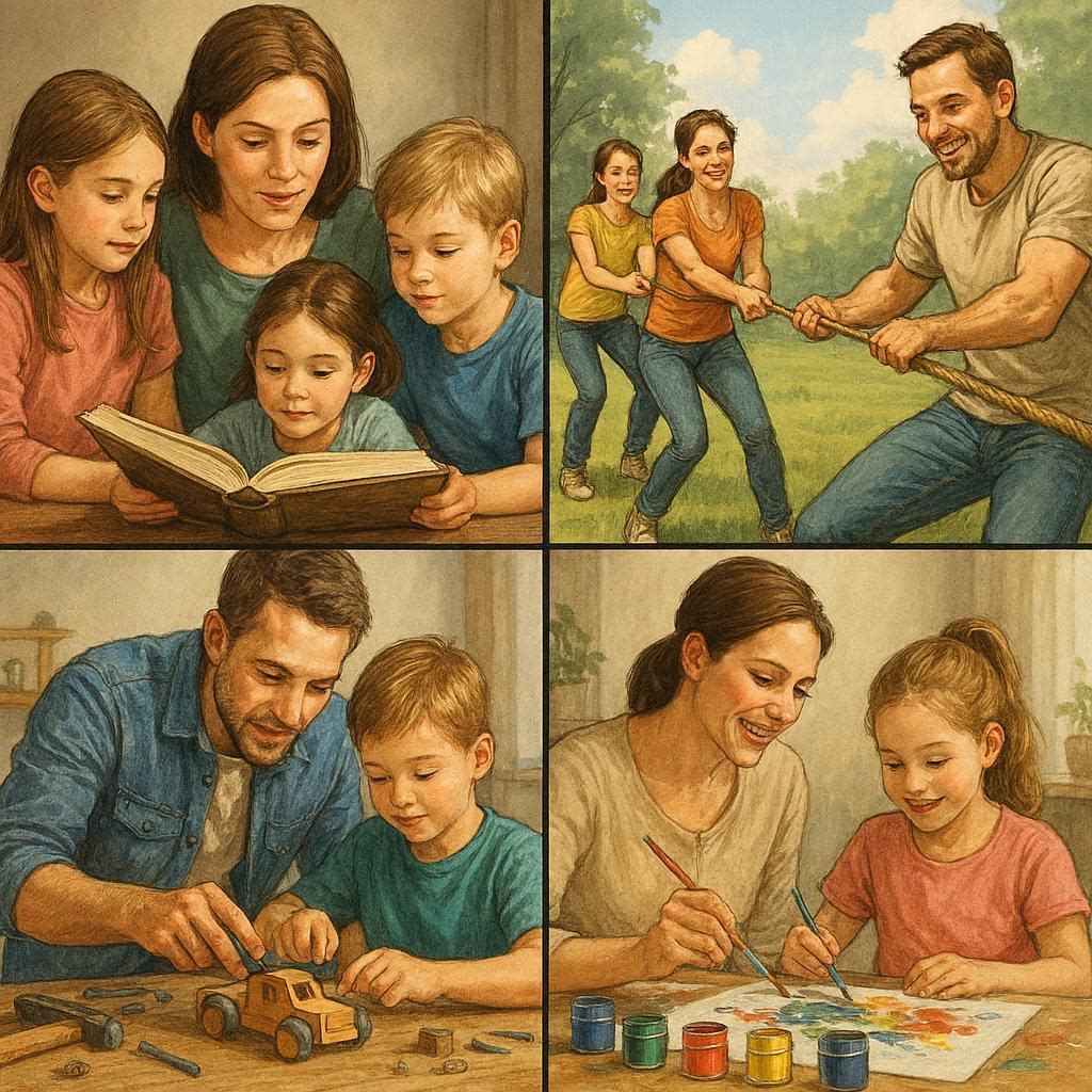 Родители и дети растут вместе! Виды интерактивных мероприятий и их преимущества