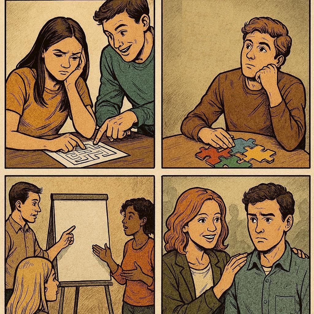 Методы развития навыков решения проблем и творческого мышления для преодоления социальных трудностей