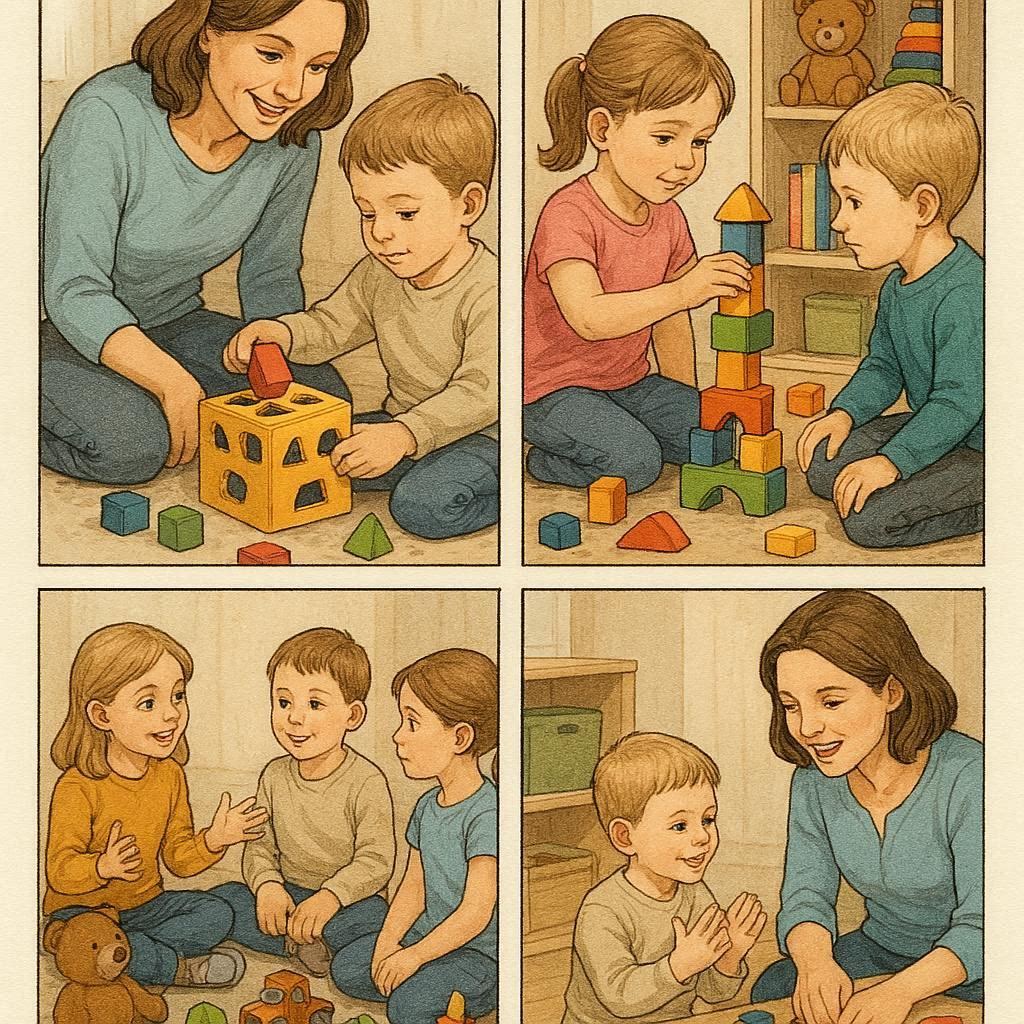 Углубление обучения через игру: эффективные игровые практики, способствующие развитию детей