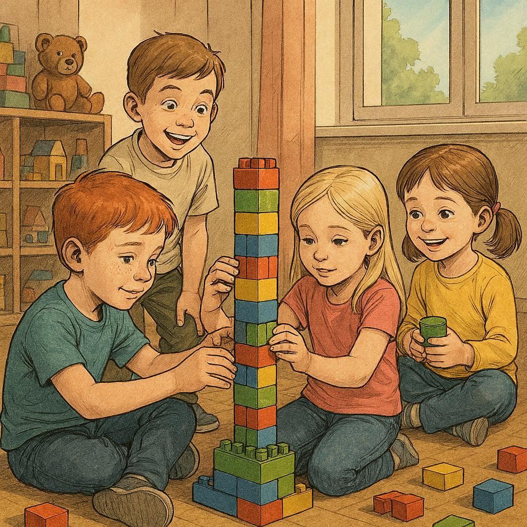 Важность совместных игр в детских садах – создание среды, способствующей развитию и обучению детей