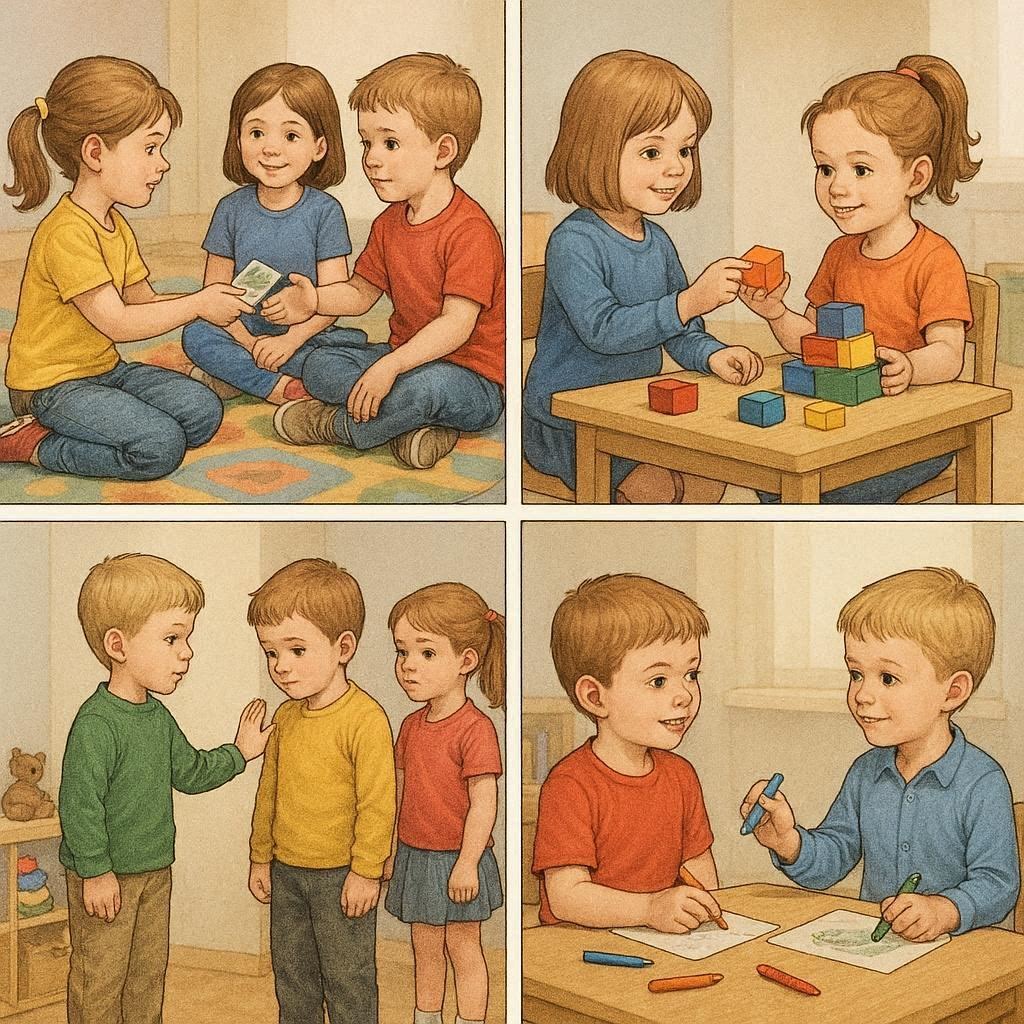 Изучение социальных правил в детском саду – воспитание хороших манер и сотрудничества через игру