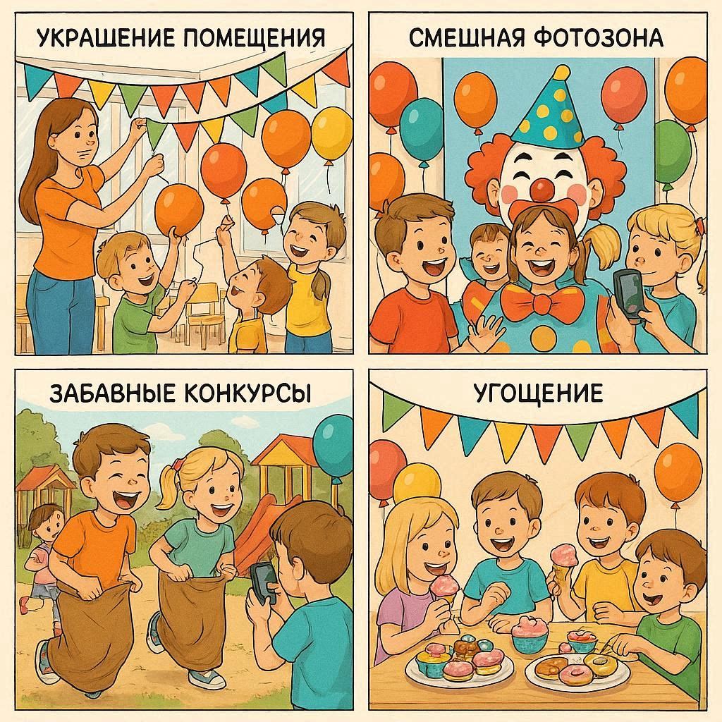 Придайте изюминку вашему мероприятию в детском саду! Идеи оформления и способы их реализации, которые понравятся детям