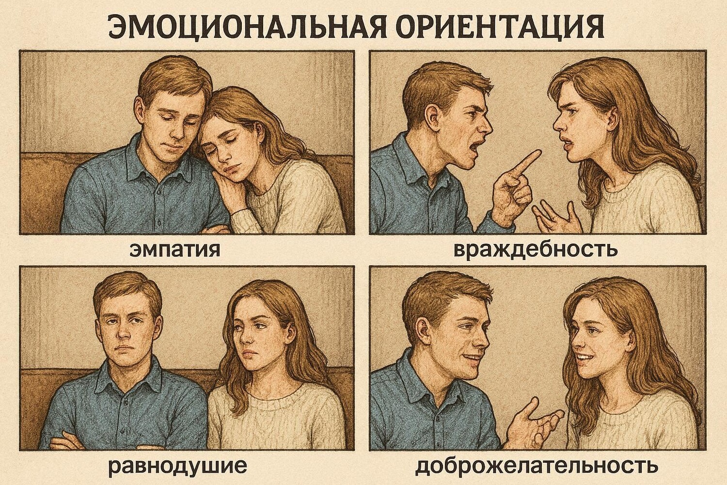 Что такое эмоциональная ориентация?
