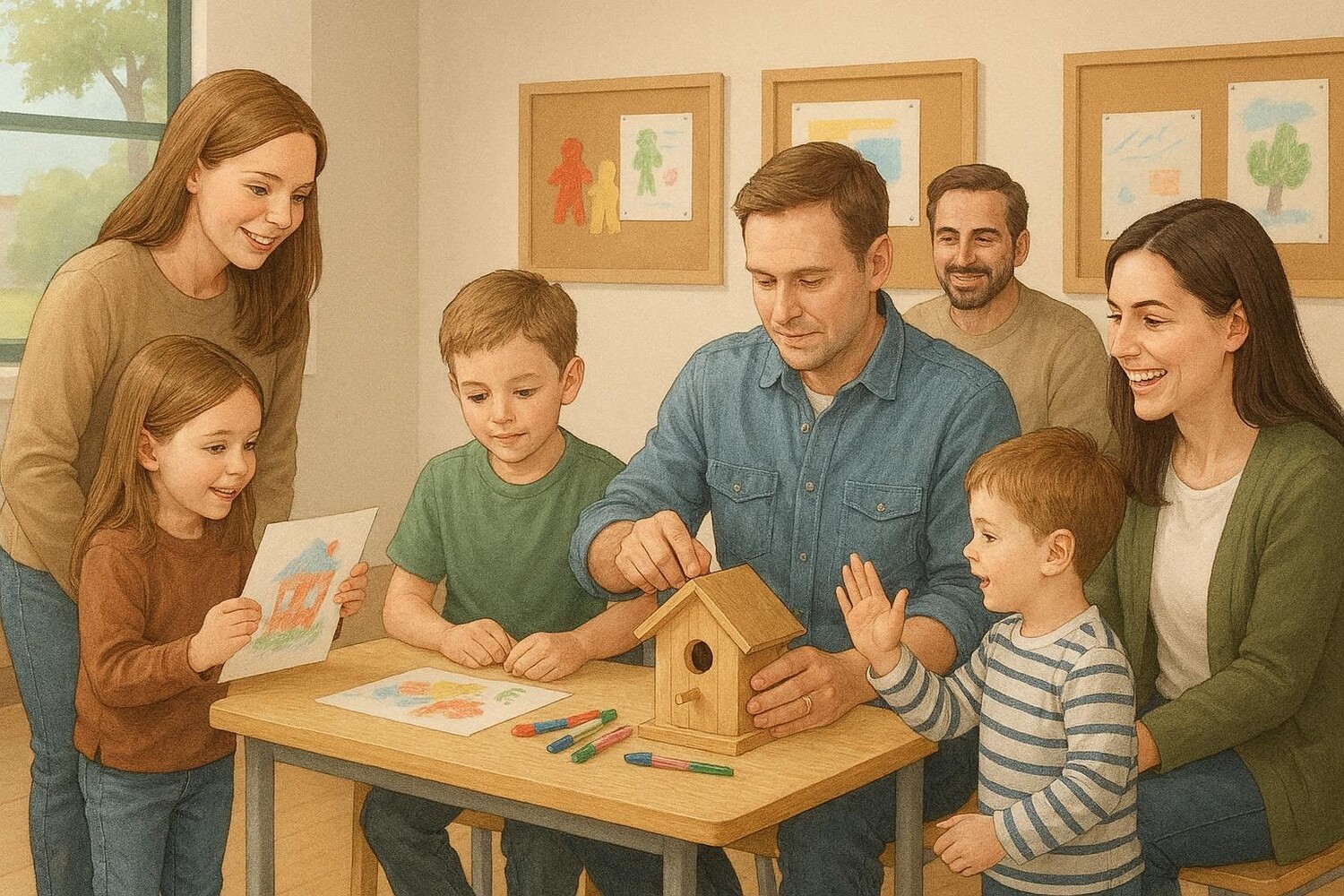 Как содействовать участию родителей посредством мероприятий, способствующих разнообразному вовлечению