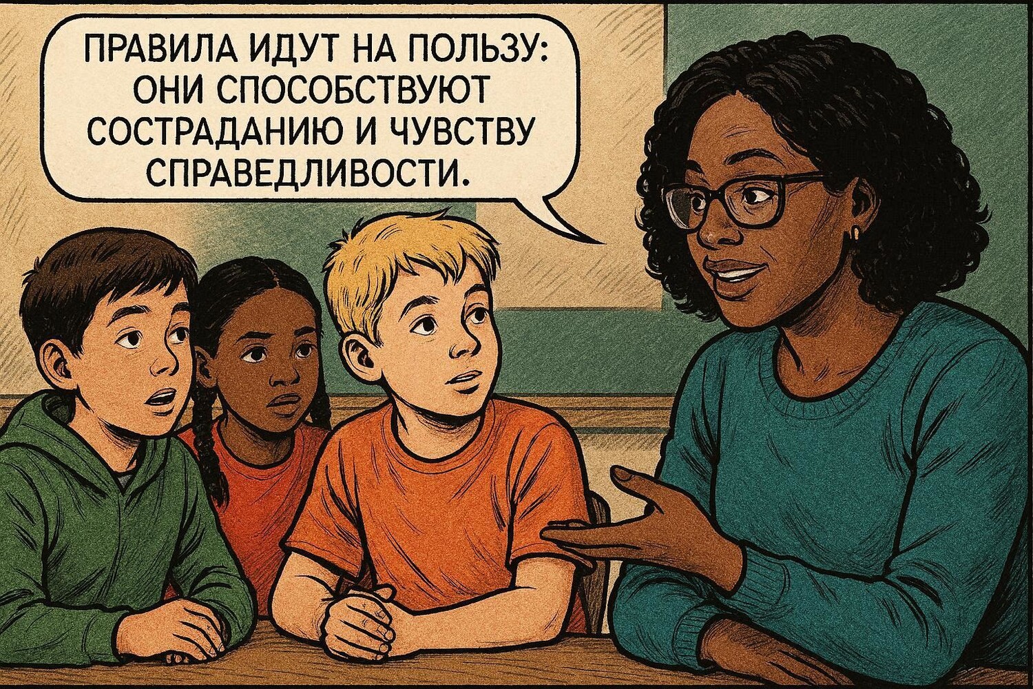 Учимся справедливости: правила способствуют развитию сострадания и чувства правосудия