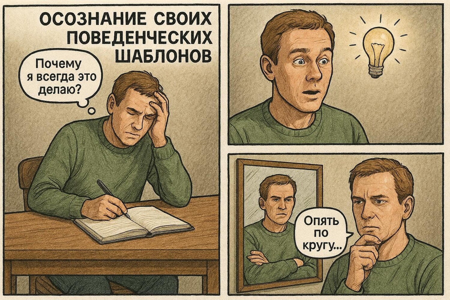 Распознавание собственных моделей поведения