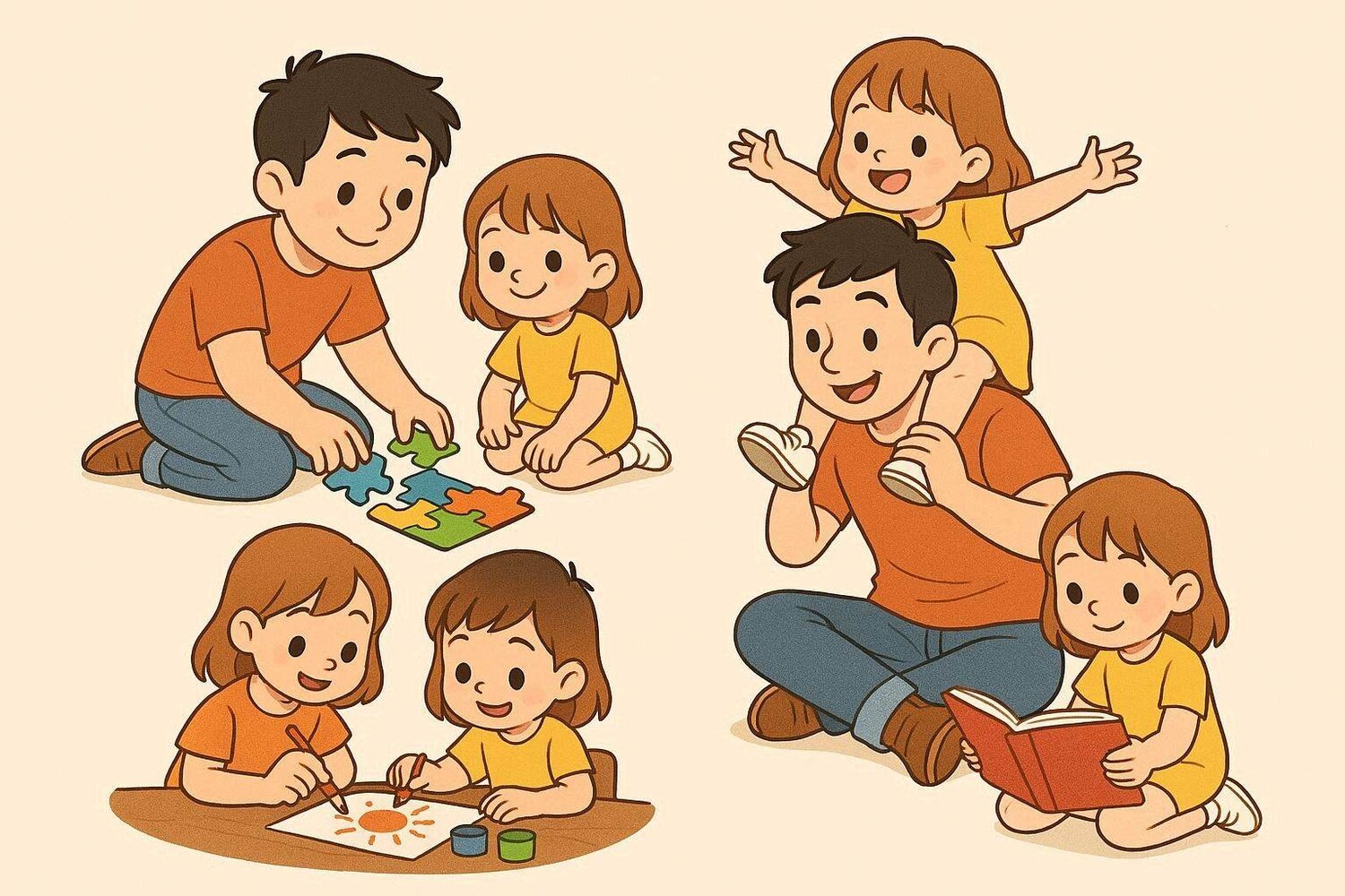 Сила совместных занятий родителей и детей: способы укрепления связи и содействия развитию детей