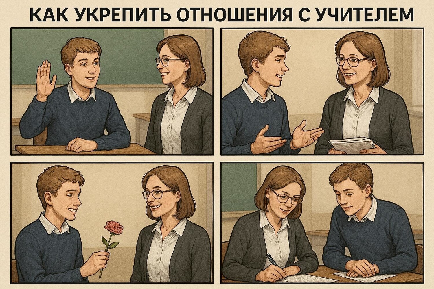 Как укрепить отношения с учителем и обогатить процесс обучения