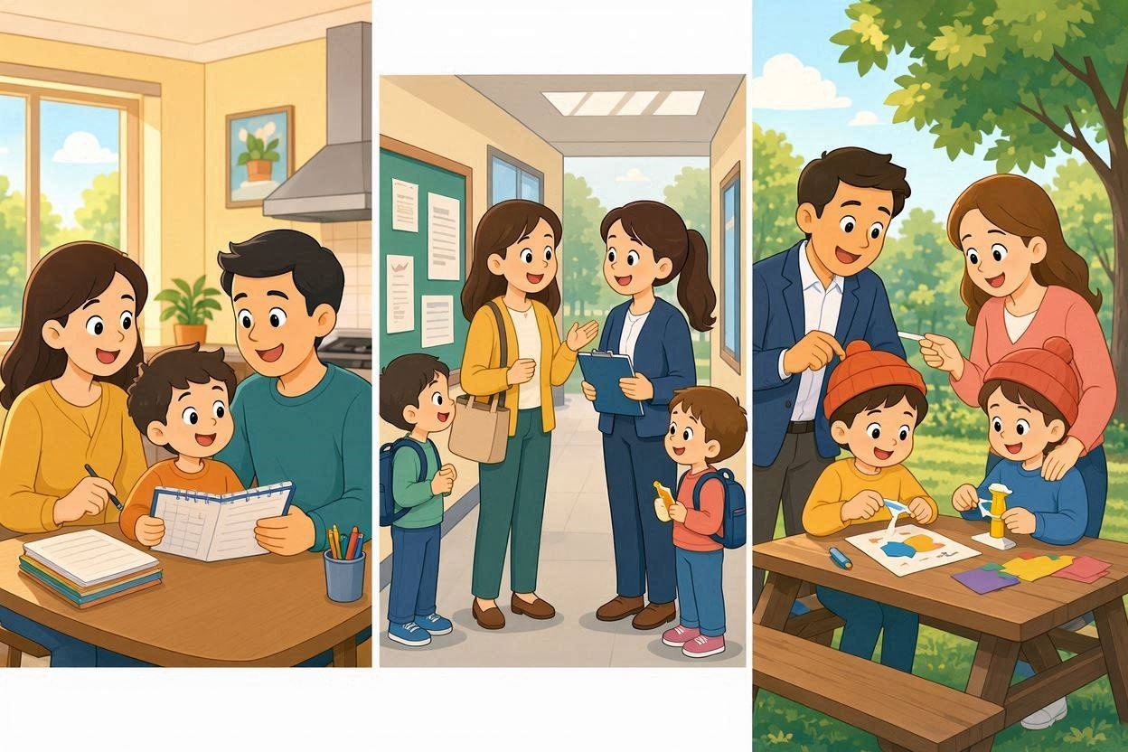 Влияние участия родителей на детей и ключевые моменты для устойчивого сотрудничества