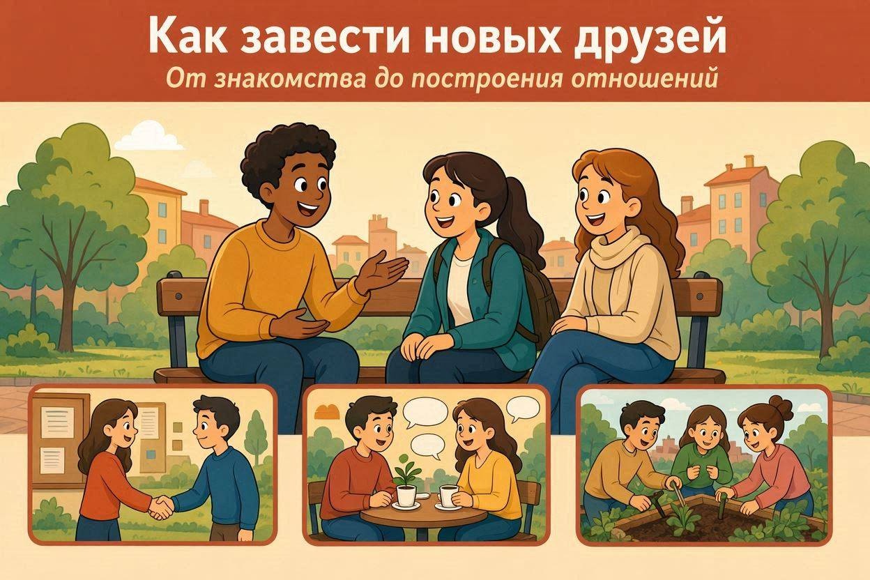 Руководство по заведению новых друзей: от знакомства с людьми до построения отношений