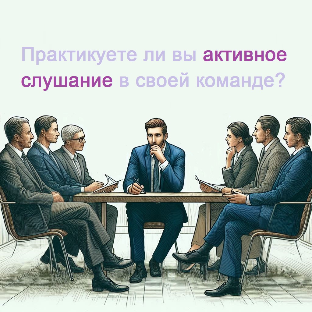 Практикуете ли вы активное слушание в своей команде?