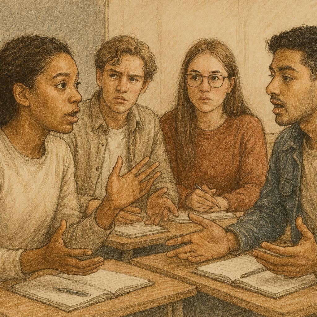 Подвижные дебаты: живое занятие для исследования сложности