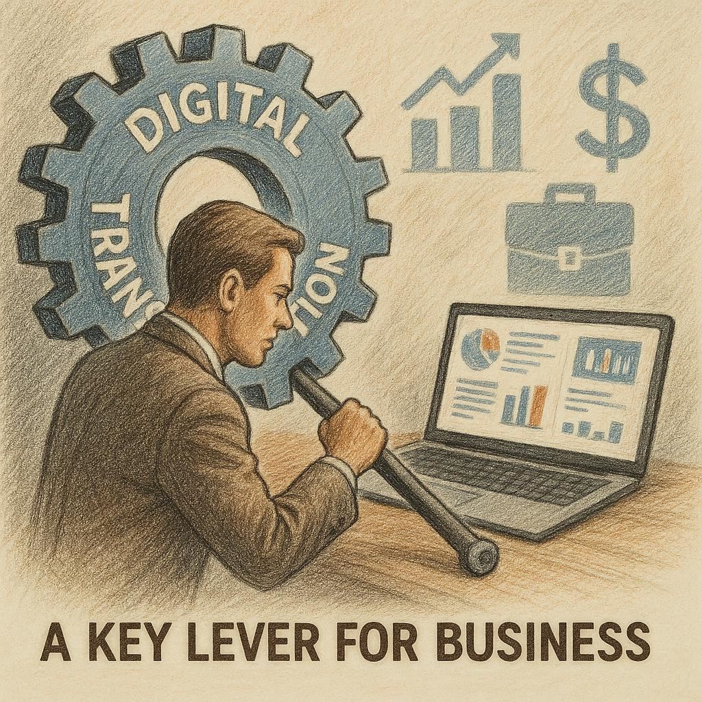 Цифровая трансформация: ключевой рычаг для бизнеса