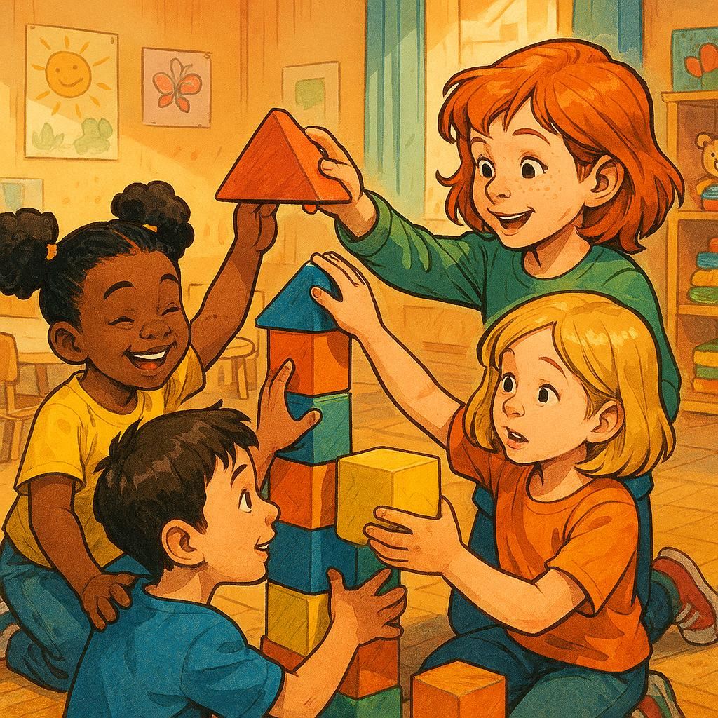 Развитие командной работы в детском саду