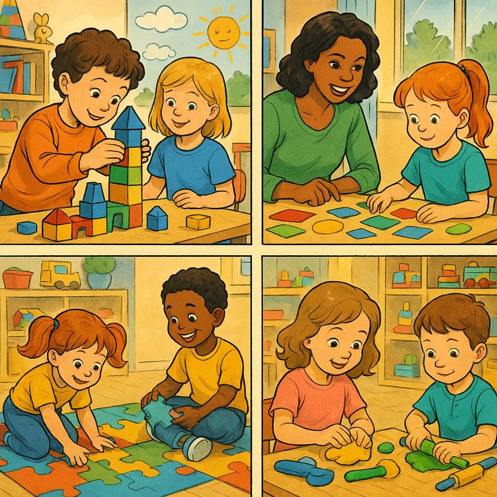 Важность обучения через игру: секреты развития в детском саду