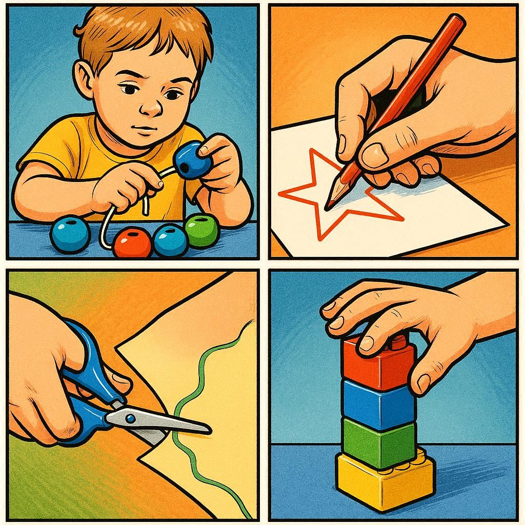 Развитие моторики кисти и пальцев