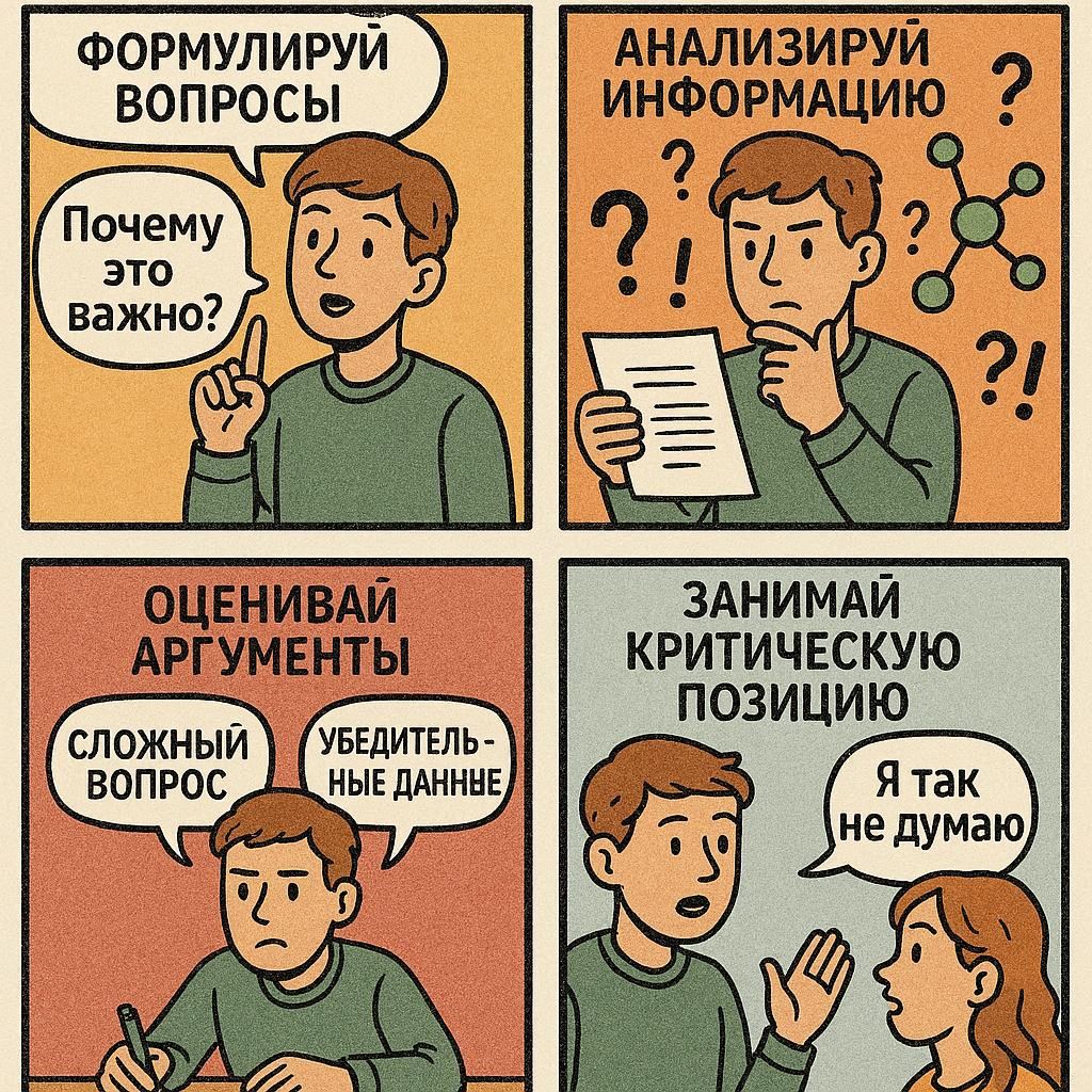 Как студенты могут ежедневно практиковать критическое мышление