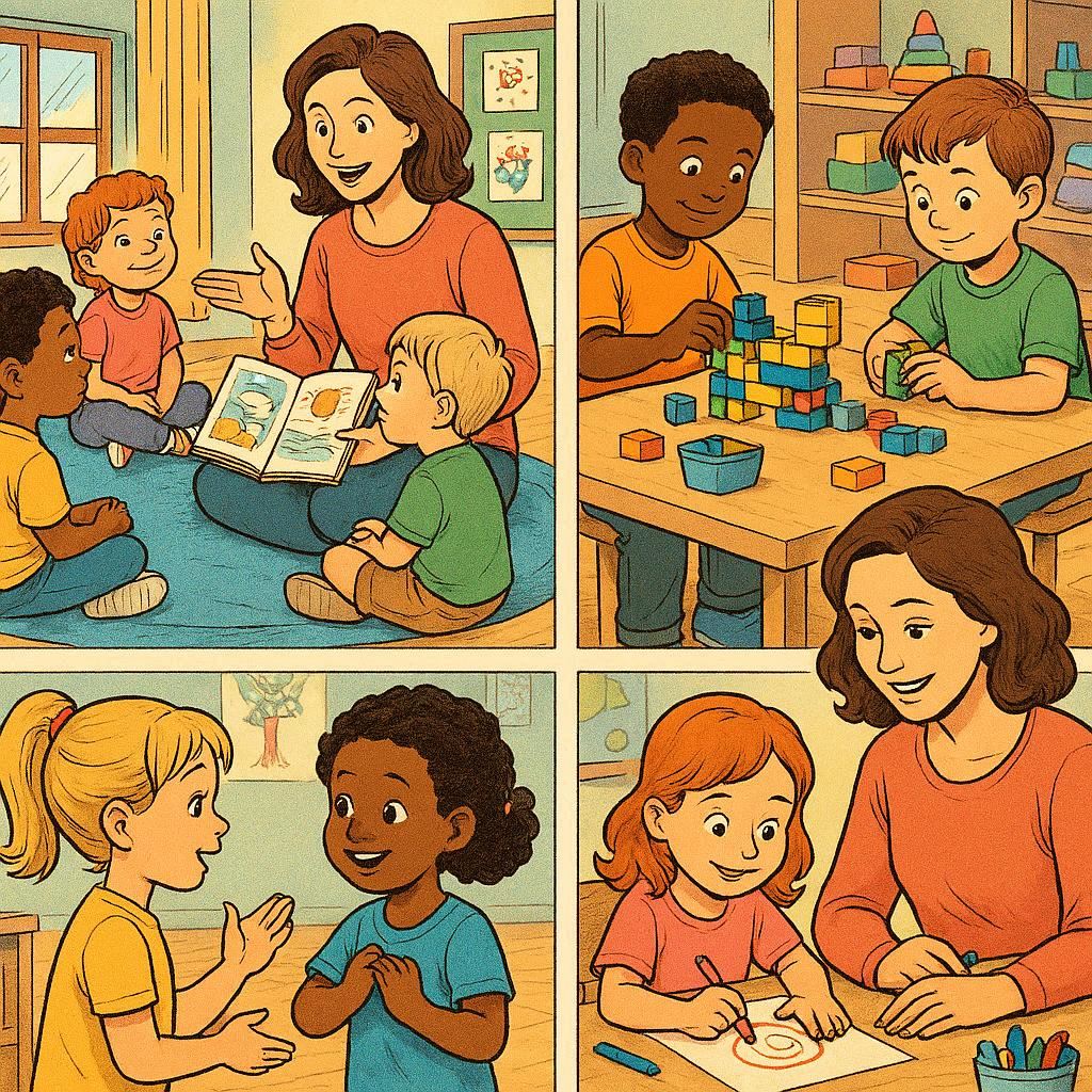 Методы содействия общению и развитию в дошкольном образовании