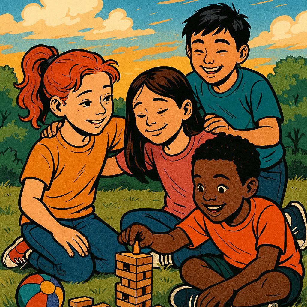 Сила совместной игры: развитие эмпатии и укрепление дружеских связей