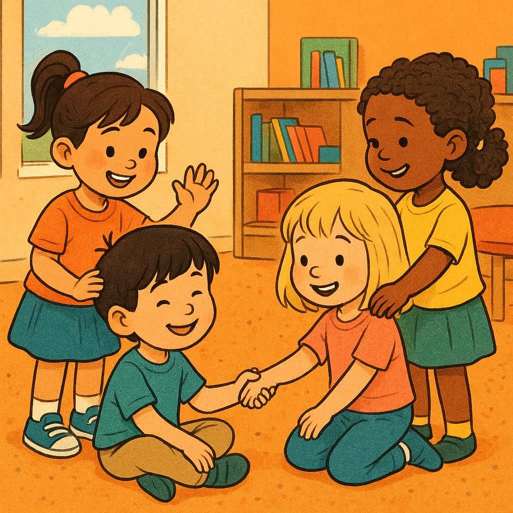 Почему язык тела важен во взаимодействии с друзьями в детском саду