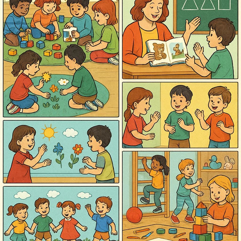 Основное содержание и принципы программы обучения в детском саду