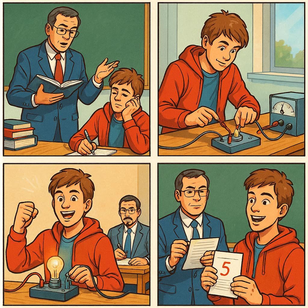 Опыт – это истинное обучение: эффективность и оценка обучения на основе опыта как практического образовательного метода