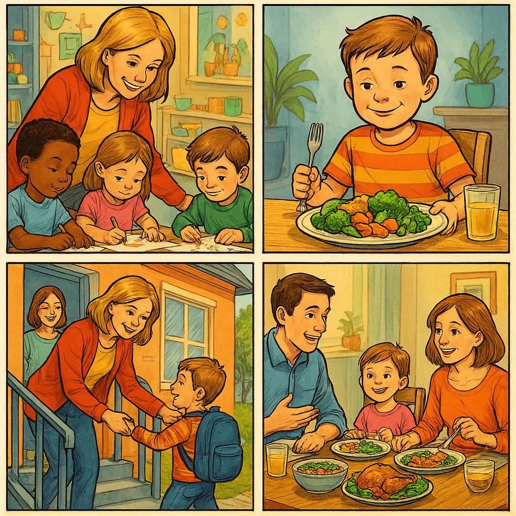 Дошкольное образование и культура питания формируют будущее детей: их влияние на развитие и связь с семьей