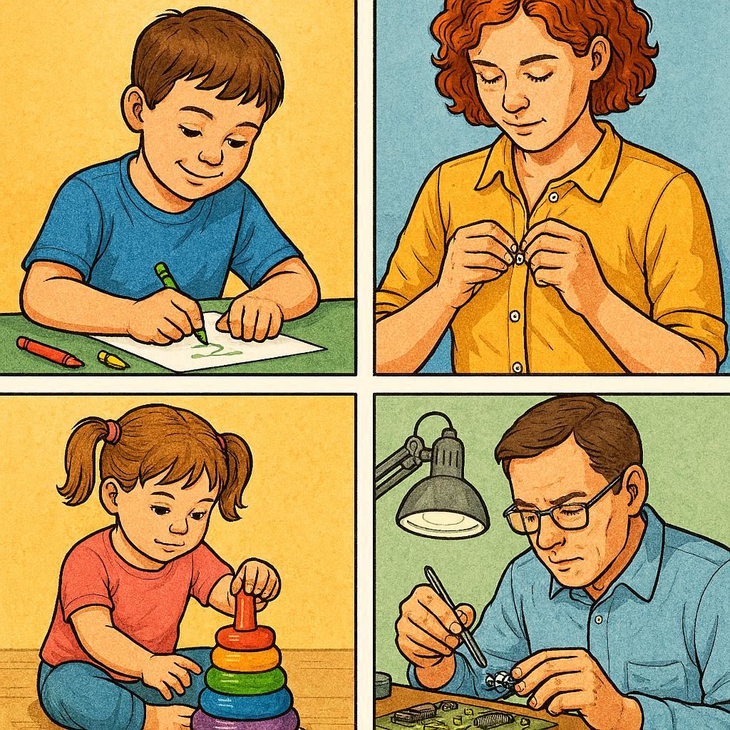 Развитие мелкой моторики: её важность в повседневной жизни и работе, а также способы её улучшения