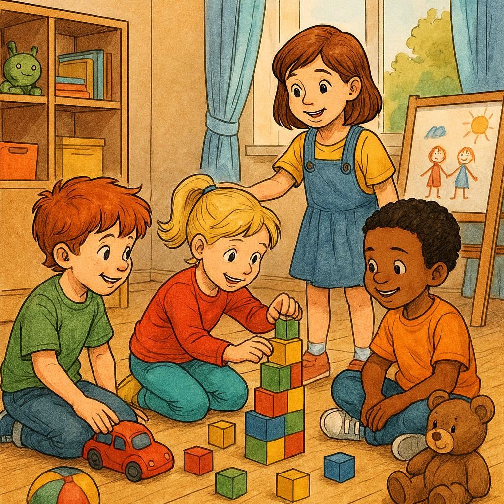 Развитие социальных навыков через игры с друзьями – создание среды, способствующей развитию детей