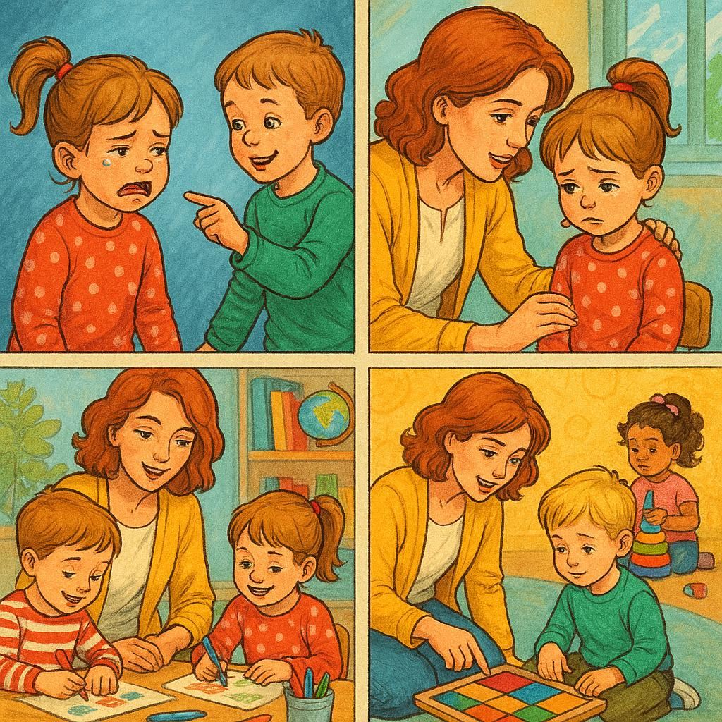 Психологическое и эмоциональное развитие детей дошкольного возраста и подходы к их обучению