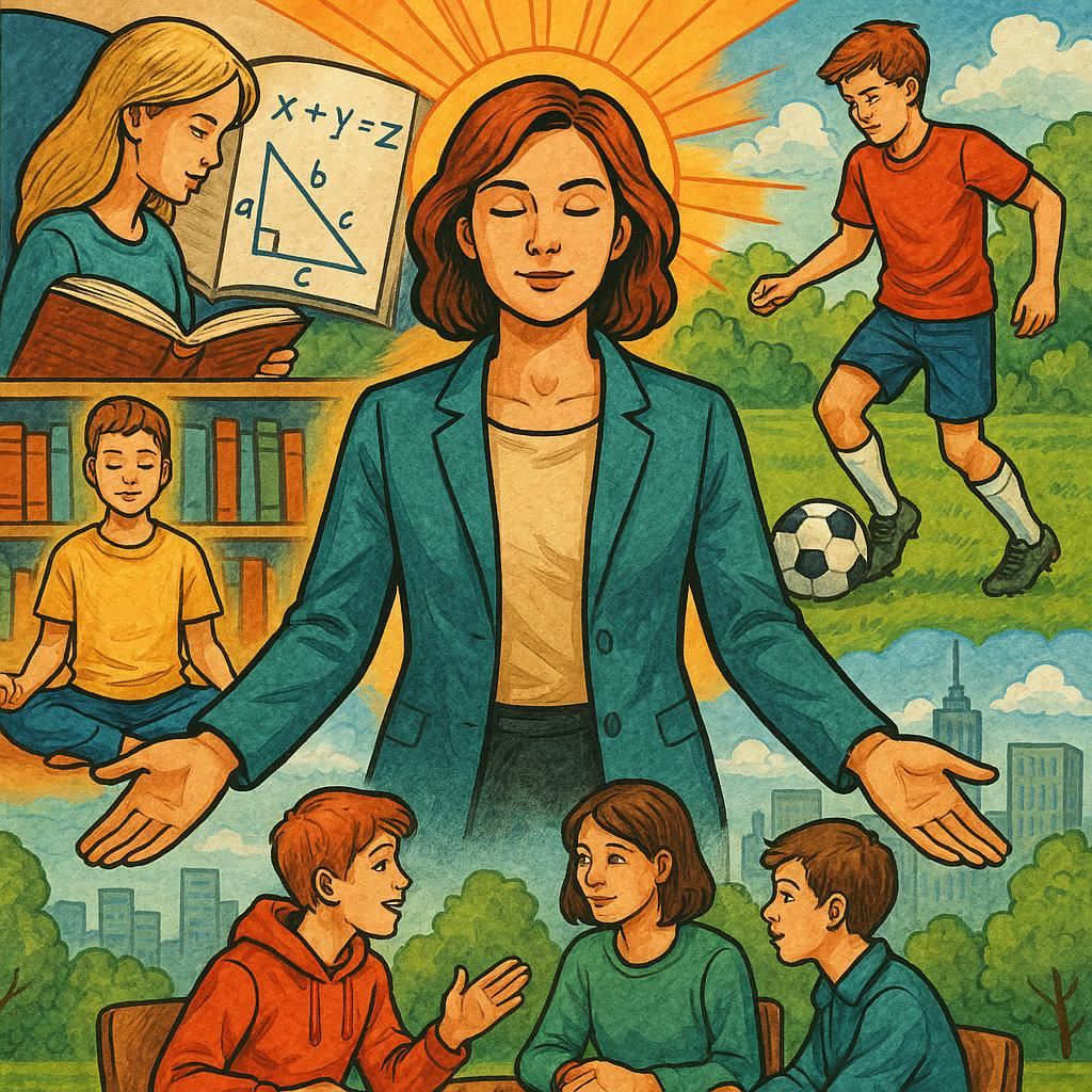 Сила интегрированной учебной программы, способствующей гармонии разума, тела и общества