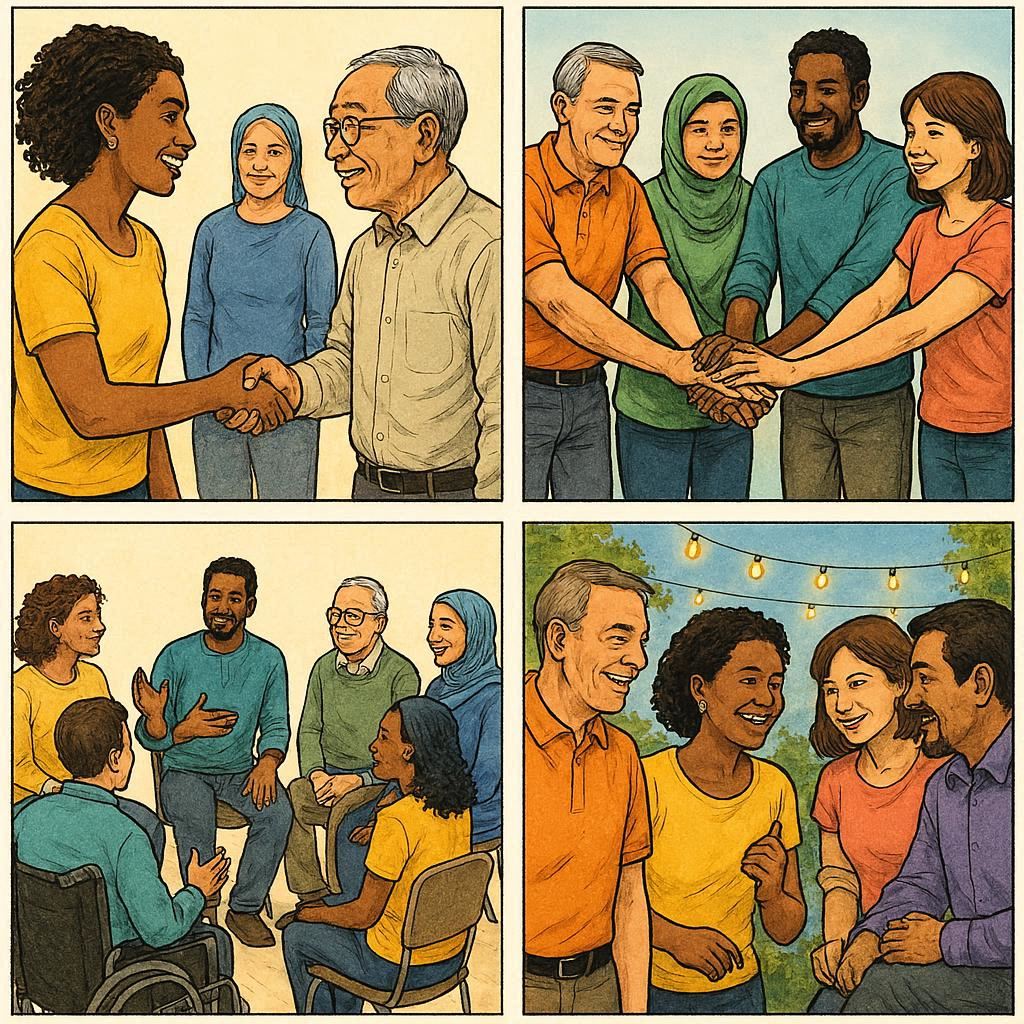 Практическое руководство по углублению взаимодействия с сообществом: как уважать разнообразие и укреплять связи