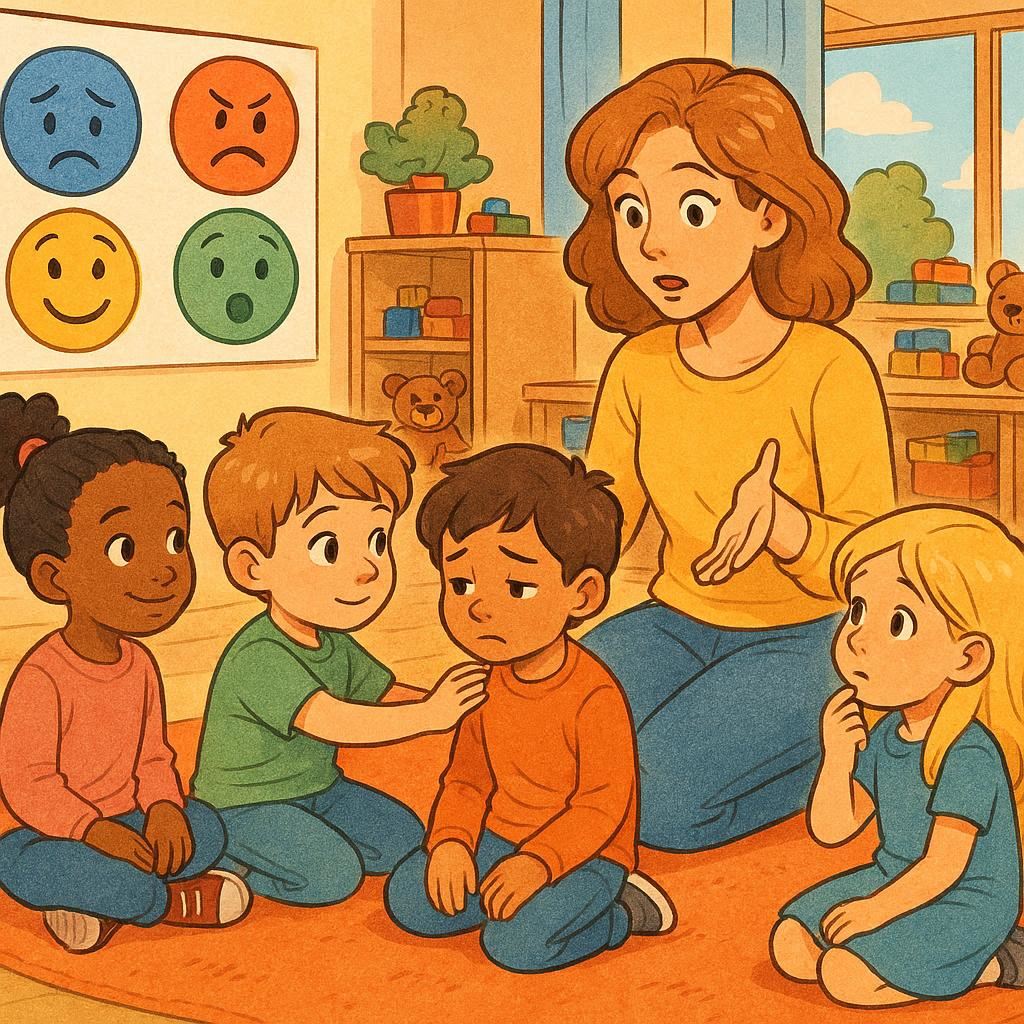 Развитие эмоциональной осведомленности в детском саду: методы повышения социальных навыков и эмпатии у детей