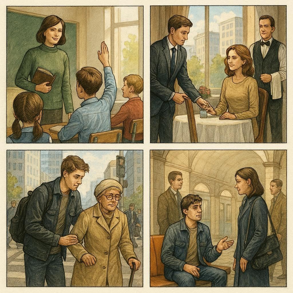 Важность воспитания хороших манер и его влияние в современном мире