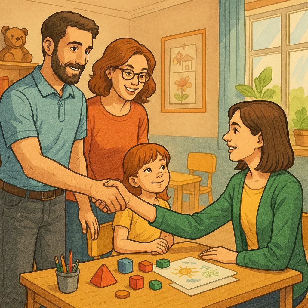 Сотрудничество между детским садом и родителями в поддержке развития ребенка