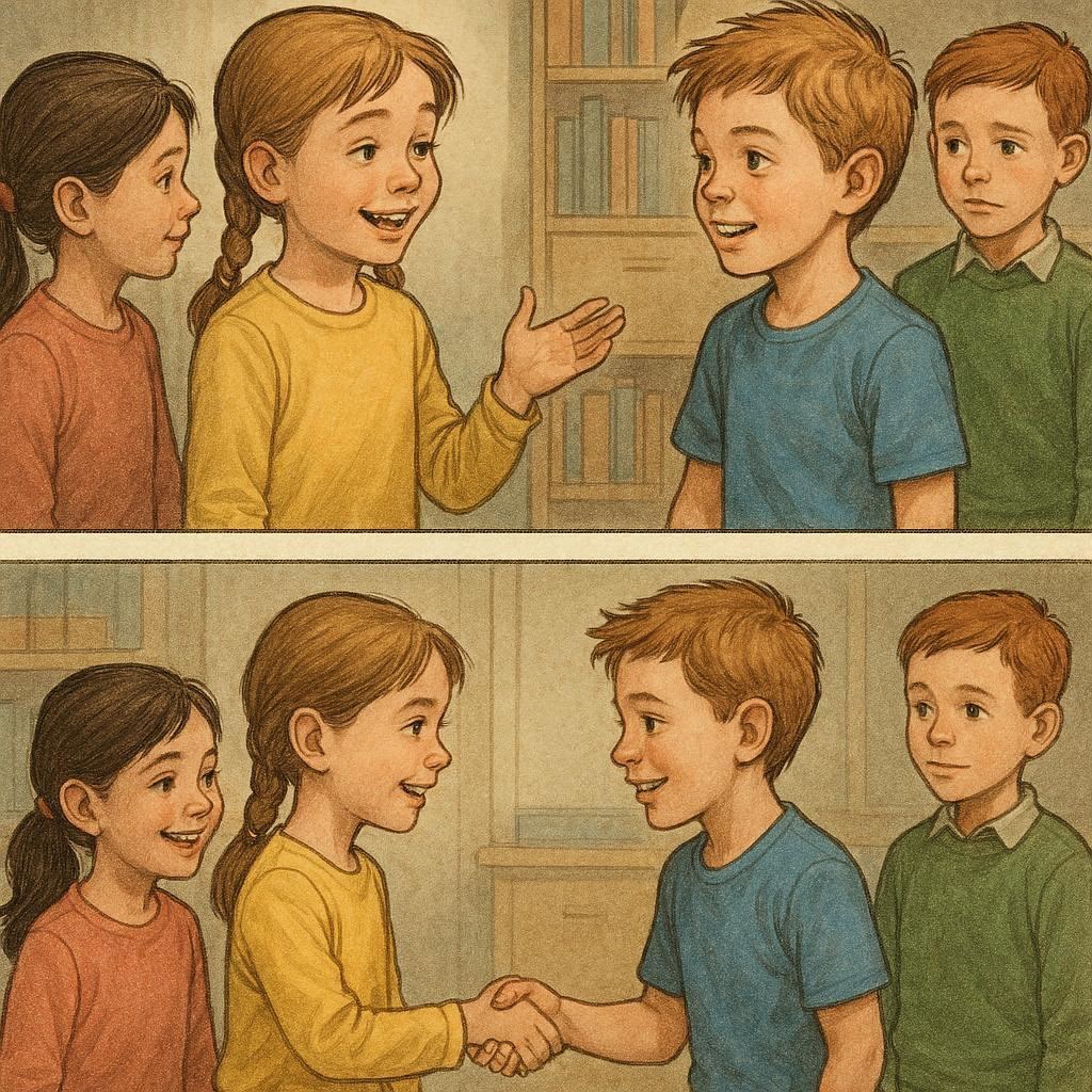 Способность детей распознавать и развивать коммуникативные и социальные навыки