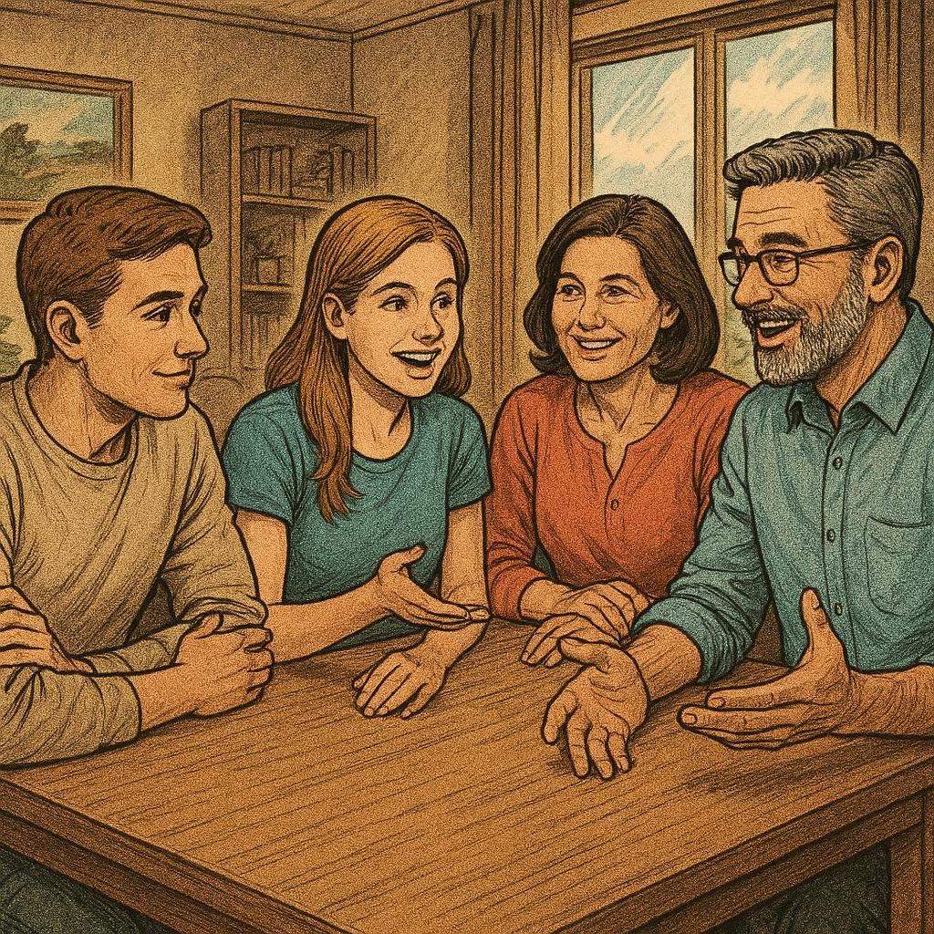 Важность коммуникации и инициатив по углублению сотрудничества внутри семей