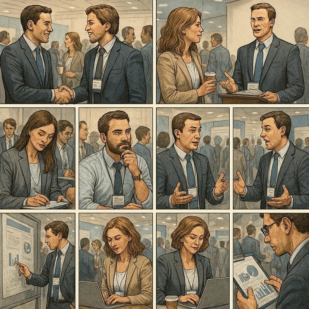 Рекомендации по участию в мероприятии: все ключевые моменты, от налаживания контактов до анализа результатов