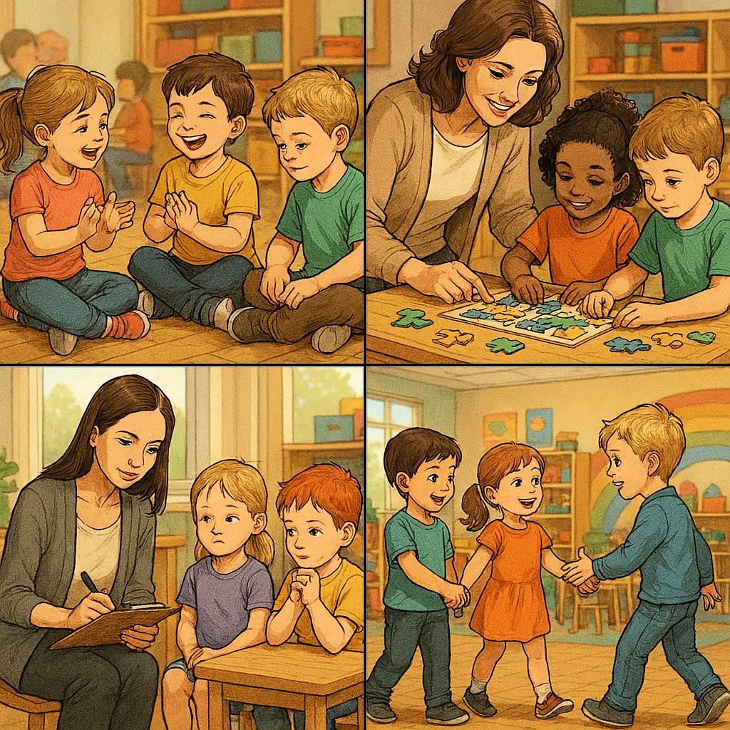 Факторы, способствующие социальному развитию в детских садах, и методы его поддержки