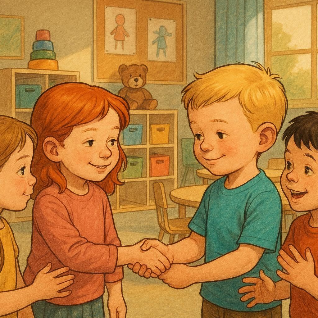 Социальные навыки, развиваемые в детском саду, – взаимодействие с друзьями способствует развитию детей