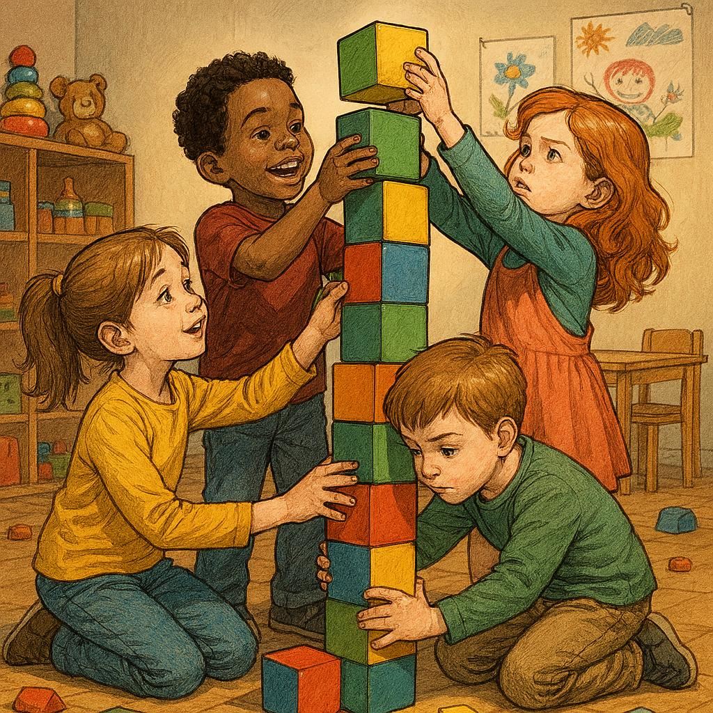 Социальные навыки, развиваемые в детском саду: важность взаимодействия с другими посредством командной работы