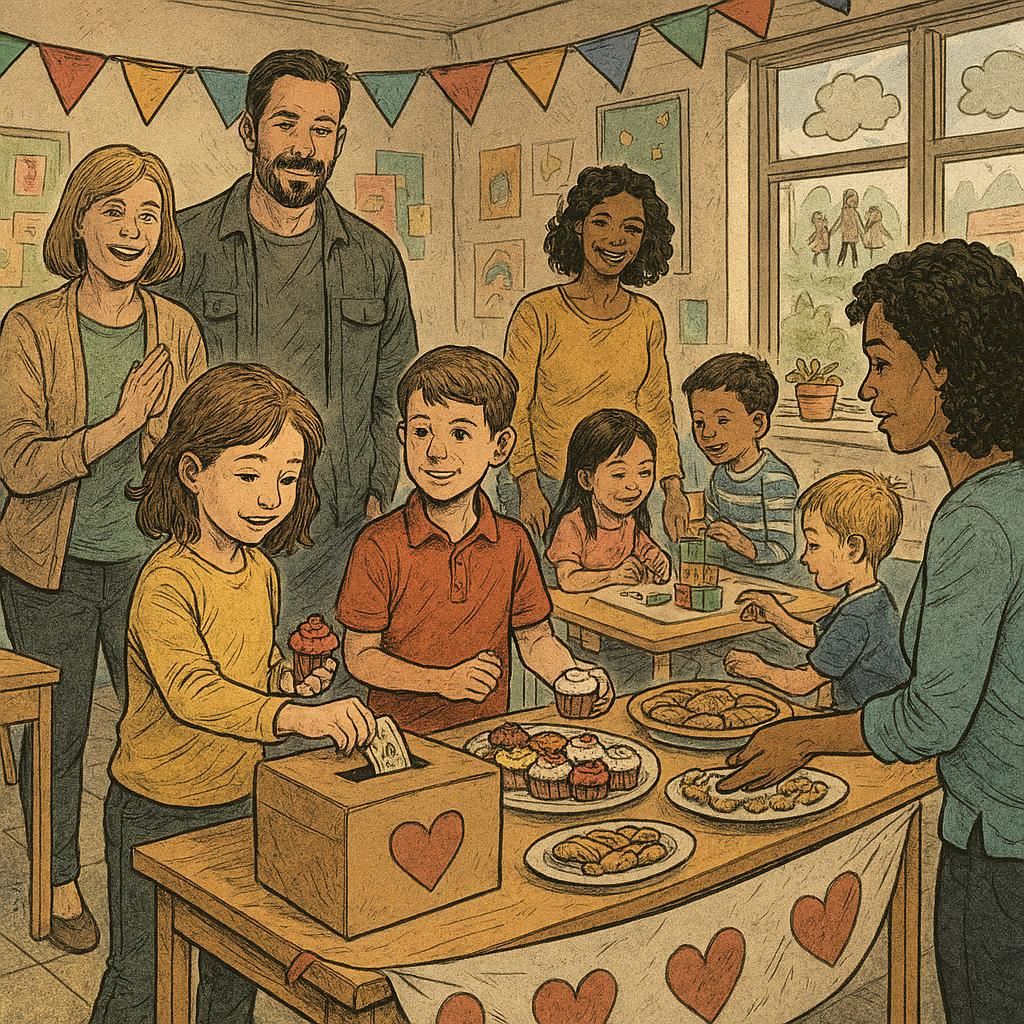 Благотворительные мероприятия в детском саду благодаря поддержке родителей