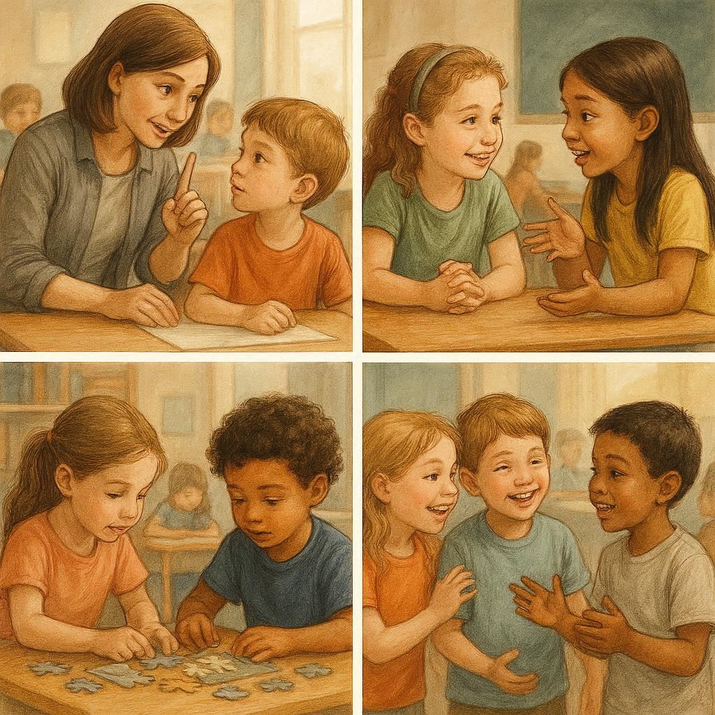 Сенсорная интеграция и социальные навыки: секреты развития социальных и коммуникативных способностей детей